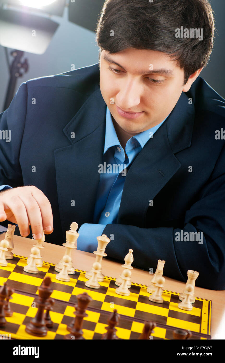 Alexander alekhine playing chess hi-res stock photography and images - Alamy