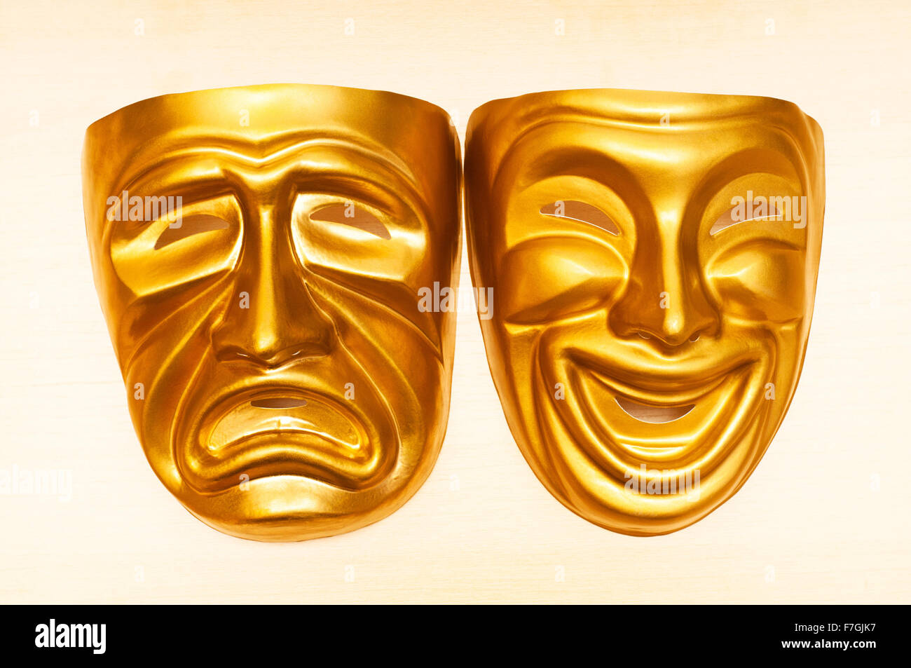 Masks with the theatre concept Stock Photo - Alamy