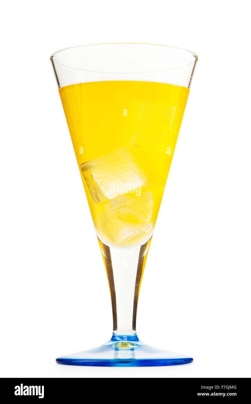 Colourful cocktail in glasses with ice Stock Photo Alamy