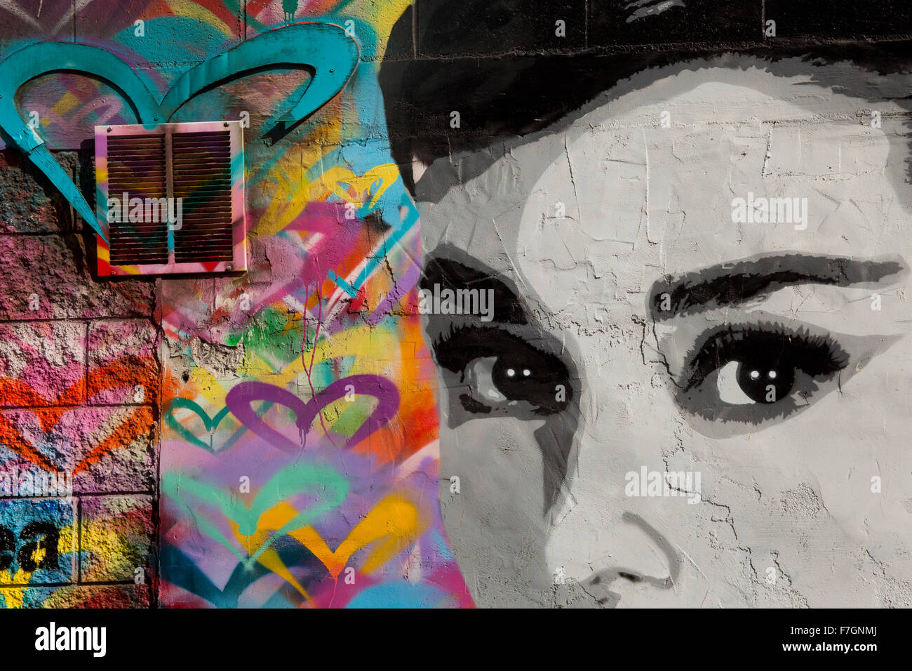Street Art, downtown Los Angeles, California Stock Photo Alamy