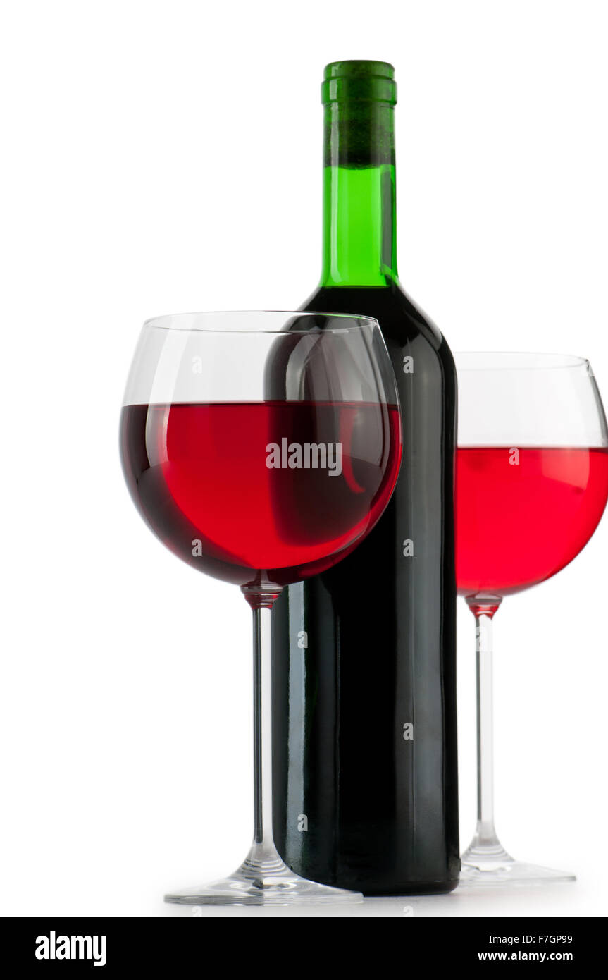 Wine concept with gradient background Stock Photo - Alamy