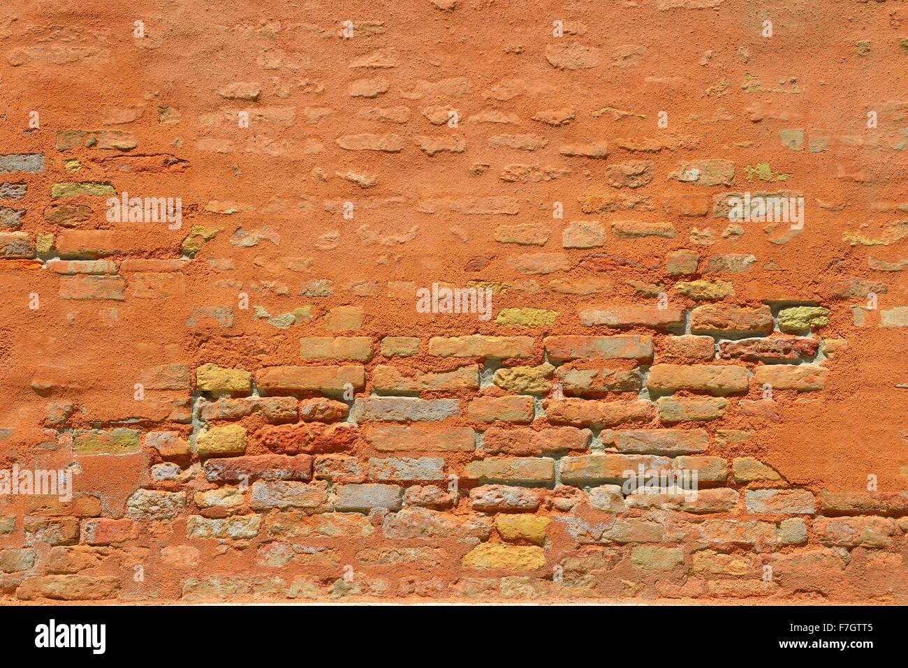 Background off old retro red brick wall texture background Stock Photo ...