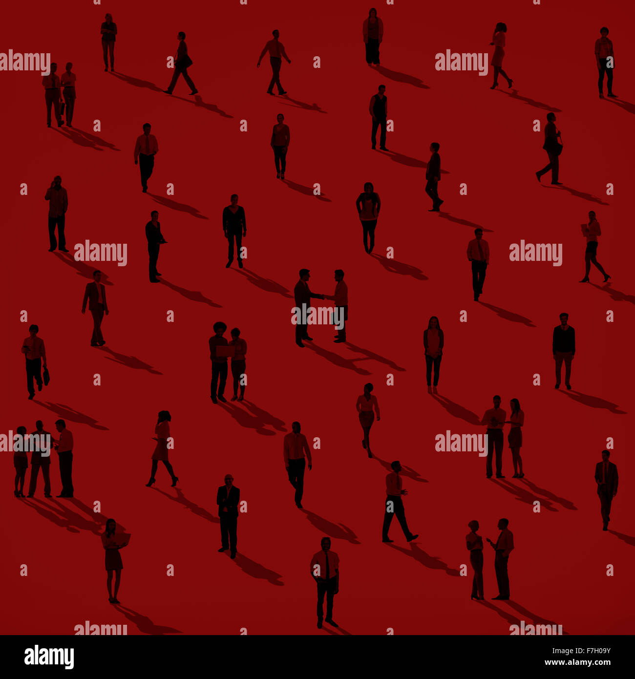 Business people and silhouette hi-res stock photography and images - Alamy