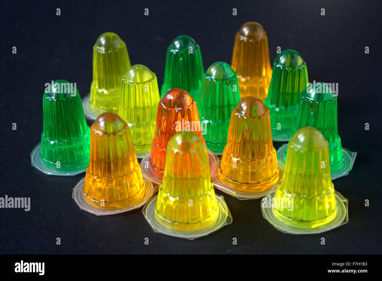 Download Jelly In Plastic Cup Stock Photo Alamy PSD Mockup Templates
