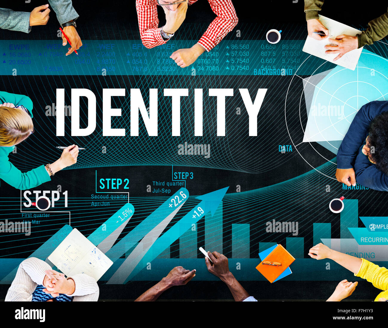 Curated visual reference: Visual Reference: Identity Branding Trademark Marketing Product Concept Stock Photo