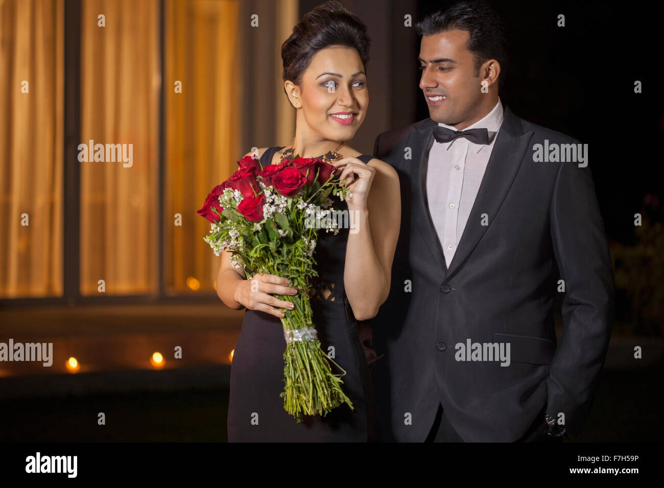 Tuxedo Evening Gown