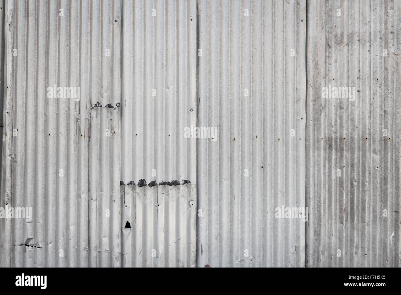 Corrugated metal wall background Stock Photo - Alamy