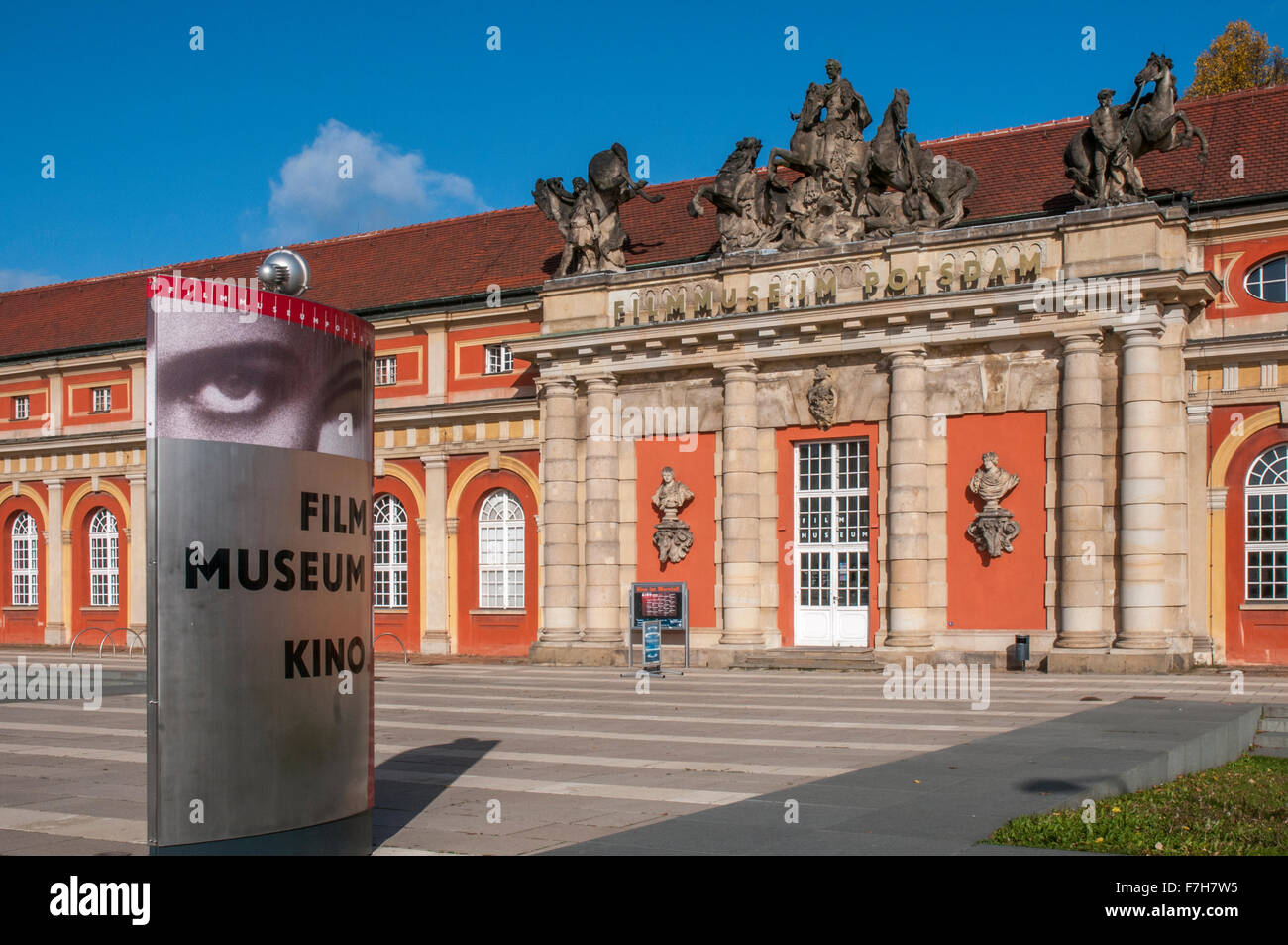 Film Museum in Potsdam, Germany, housed in the Marstall, an 18th-century orangerie. Stock Photo