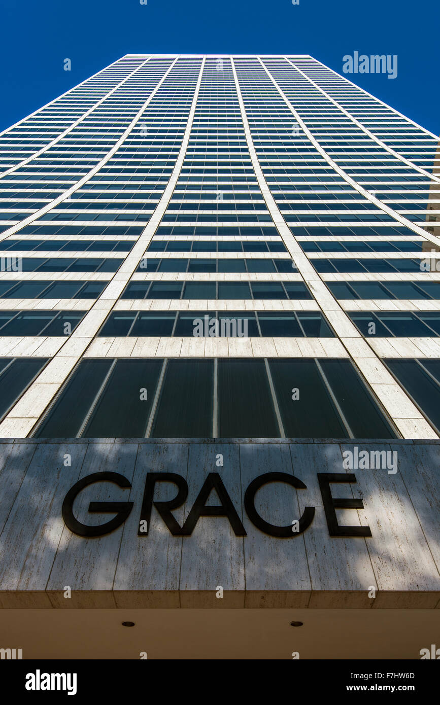 W R Grace Building, Manhattan, New York, USA Stock Photo