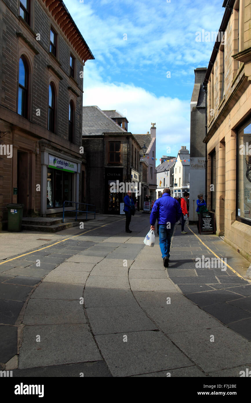 Albert Street Kirkwall Orkney Islands Scotland UK Stock Photo Alamy