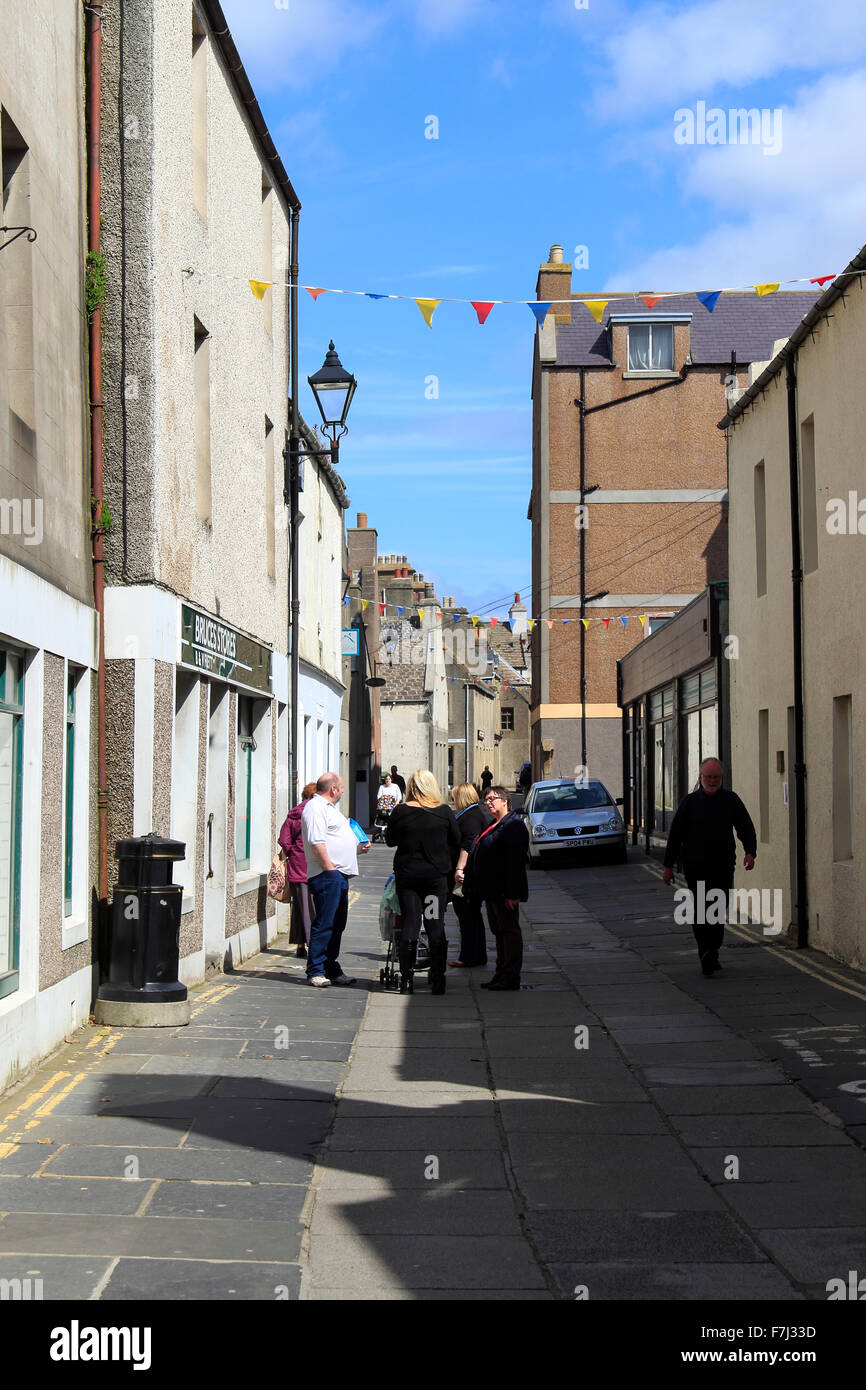 Victoria Street Kirkwall Orkney Islands Scotland UK Stock Photo Alamy