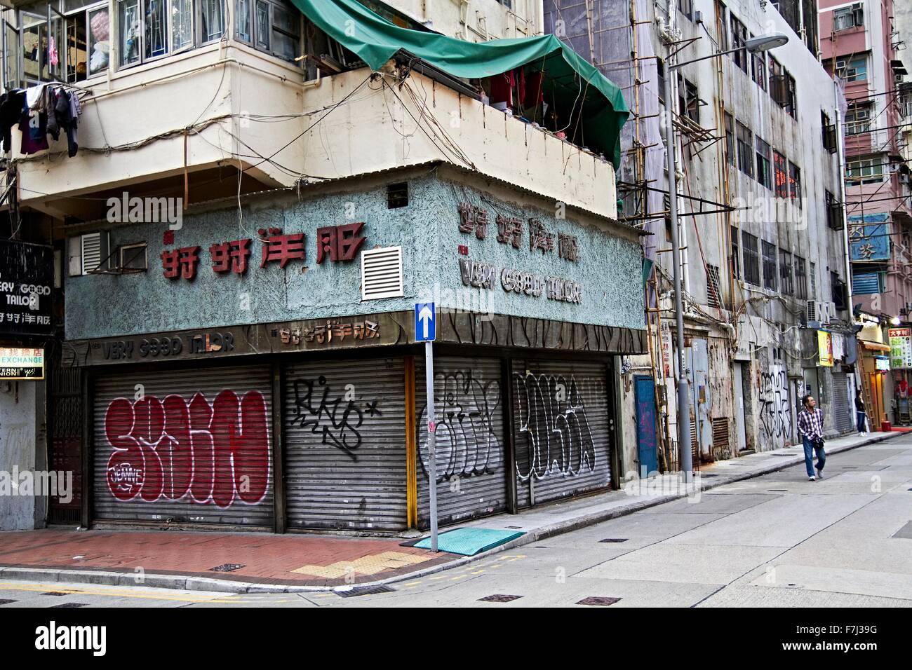 Very Good Tailor Hong Kong “Closed for the day” Stock Photo Alamy