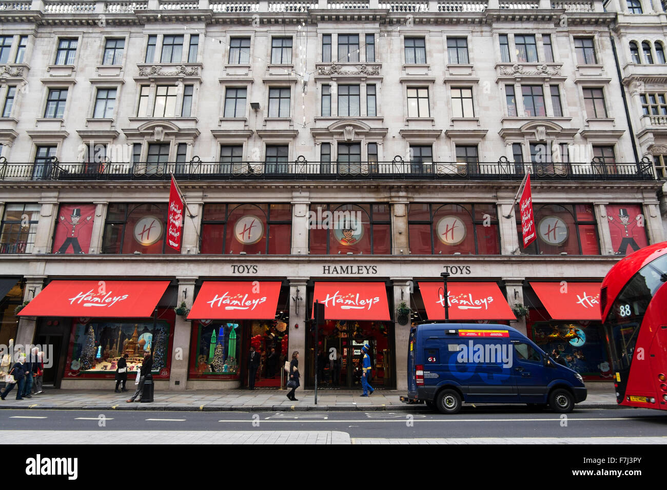 Hamleys, the oldest toy shop in the world,in Regent Street, London