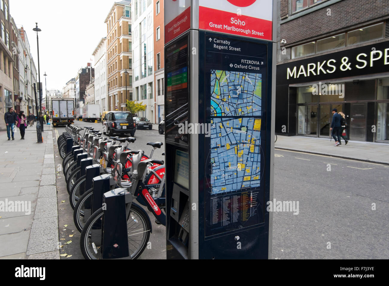 boris bike docking stations