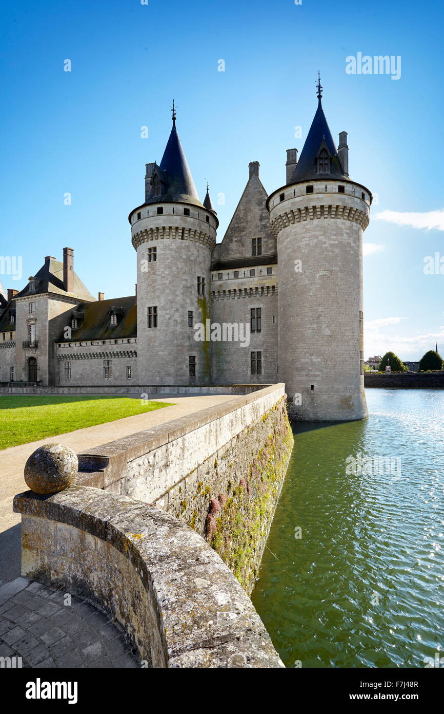 Sully Castle, Loire Valley, France Stock Photo