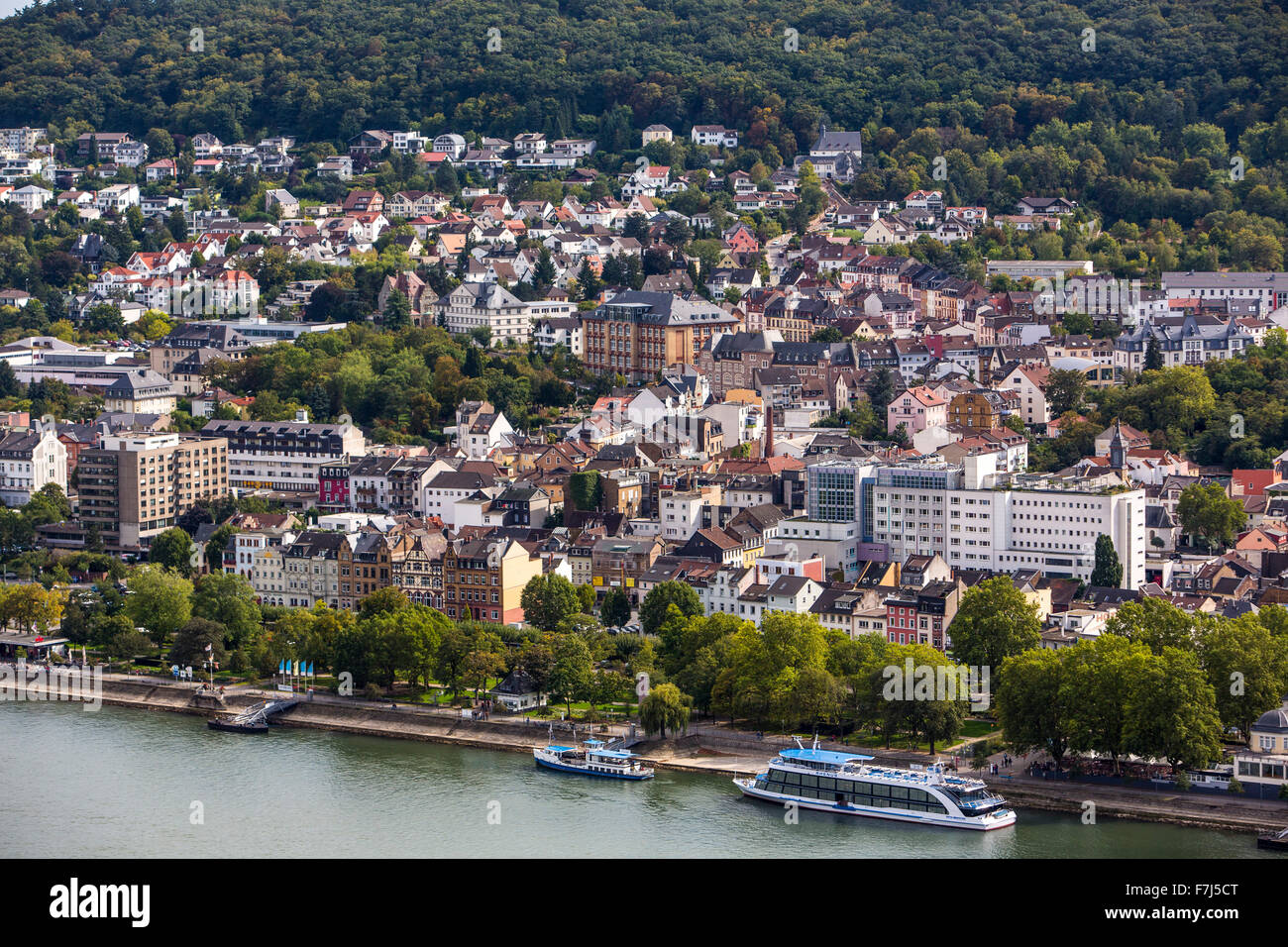 City of Bingen, upper middle Rhine valley, Germany Stock Photo Alamy