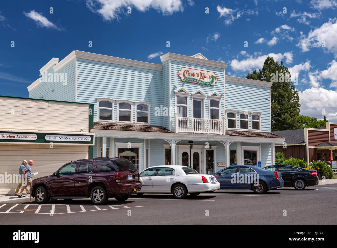 The Cook's Nook - Sisters, Oregon, United States Stock Photo