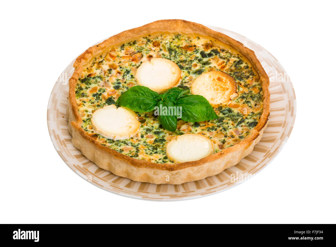 Cake with goat cheese and rosemary Stock Photo - Alamy