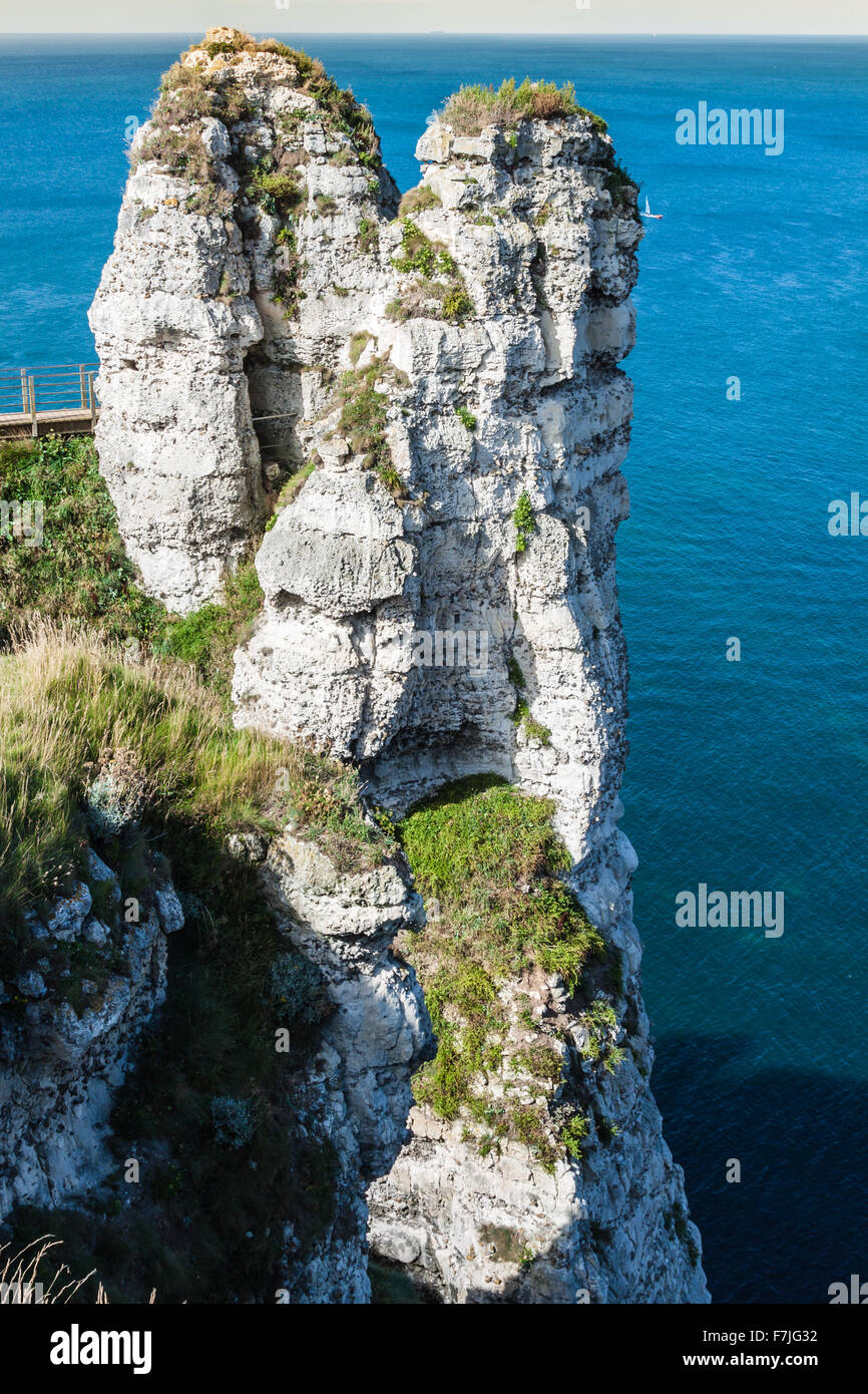 The famous cliffs at Etretat in Normandy, France Stock Photo - Alamy