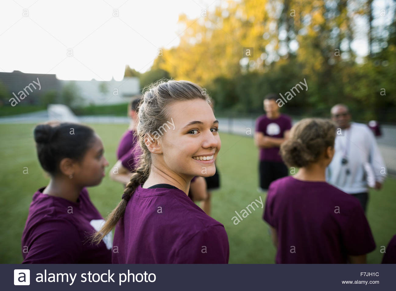 High school female student hi-res stock photography and images - Alamy