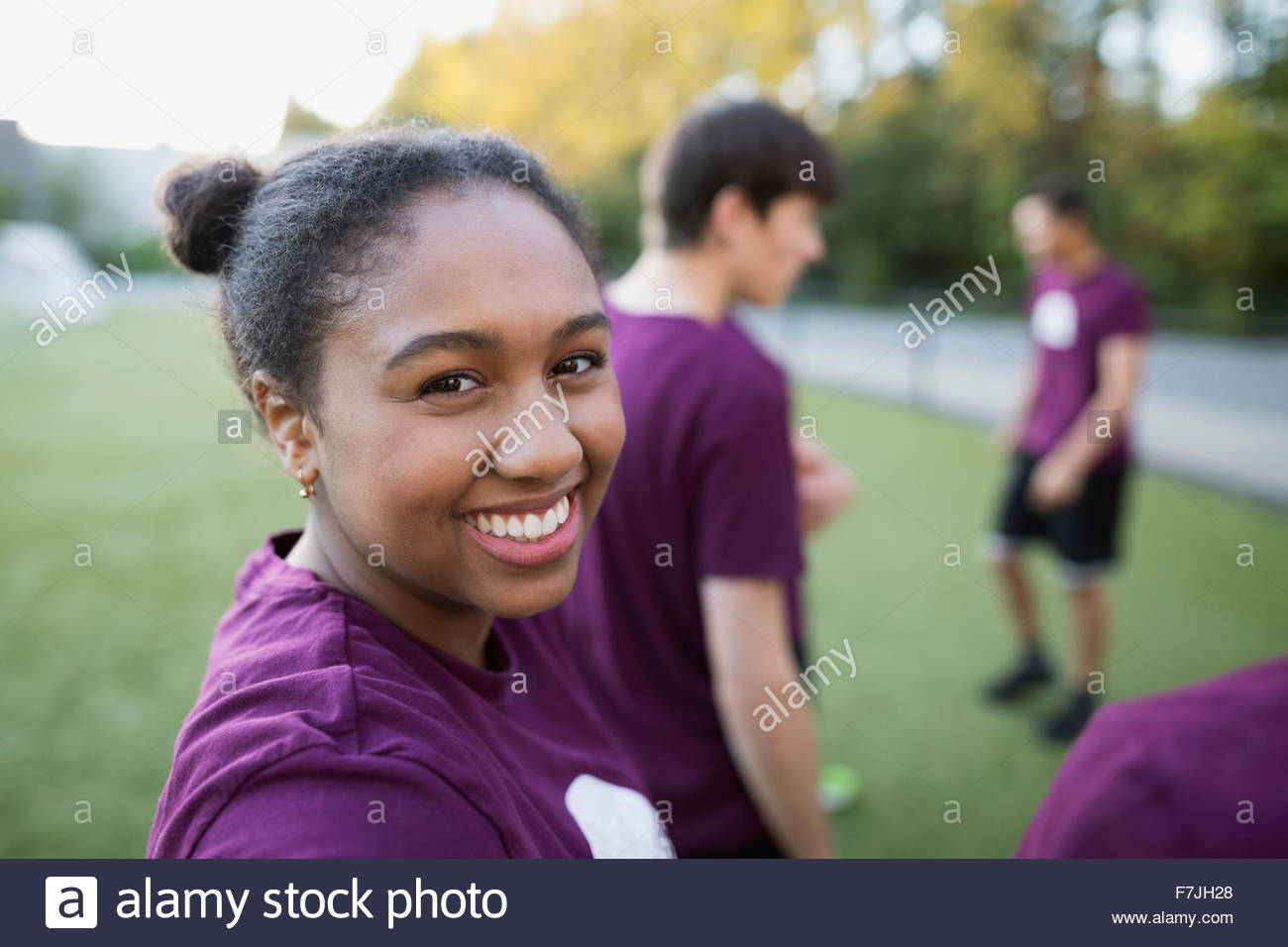 High school female student hi-res stock photography and images - Alamy
