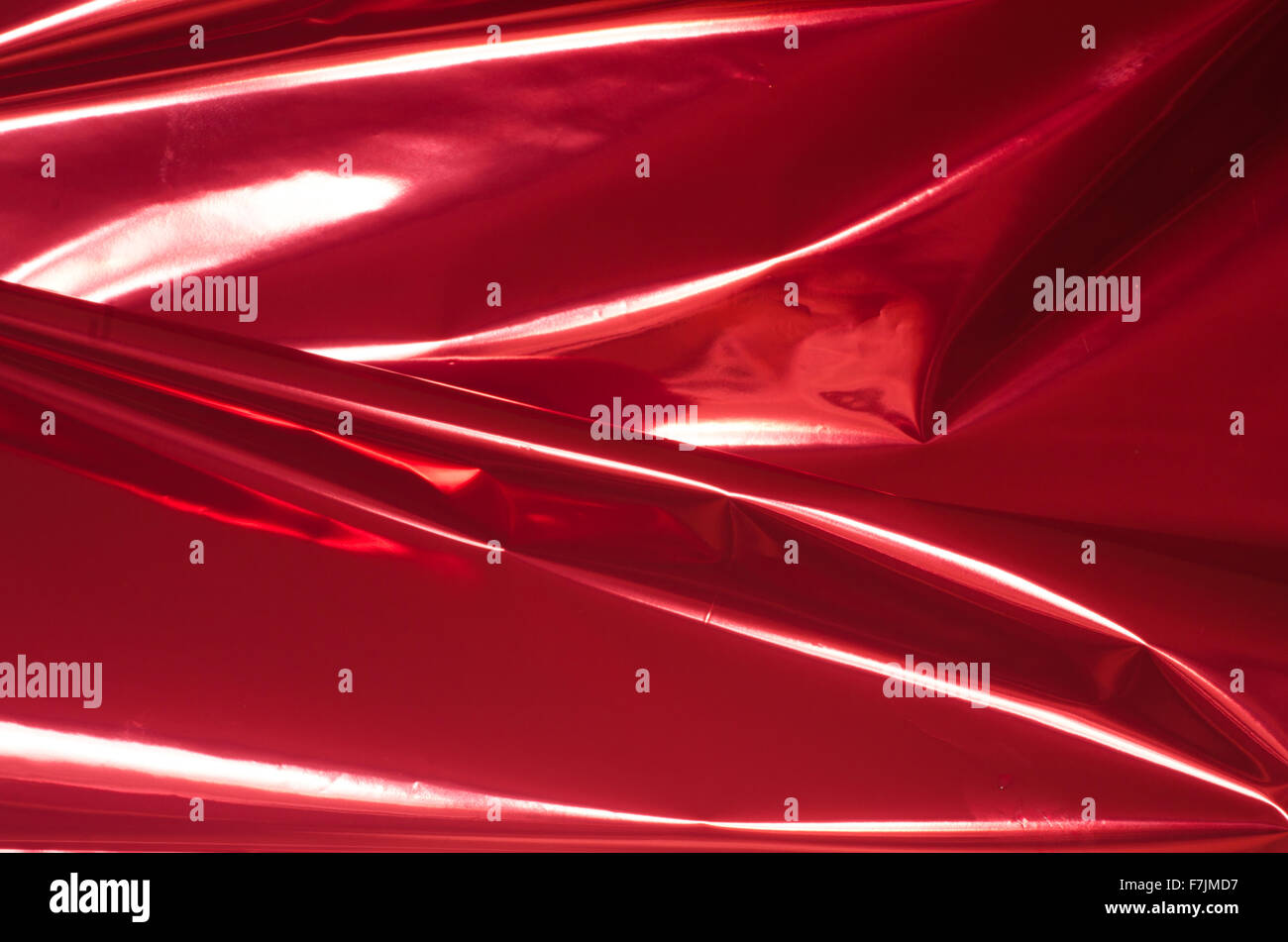 red shiny metallic foil background Stock Photo Alamy
