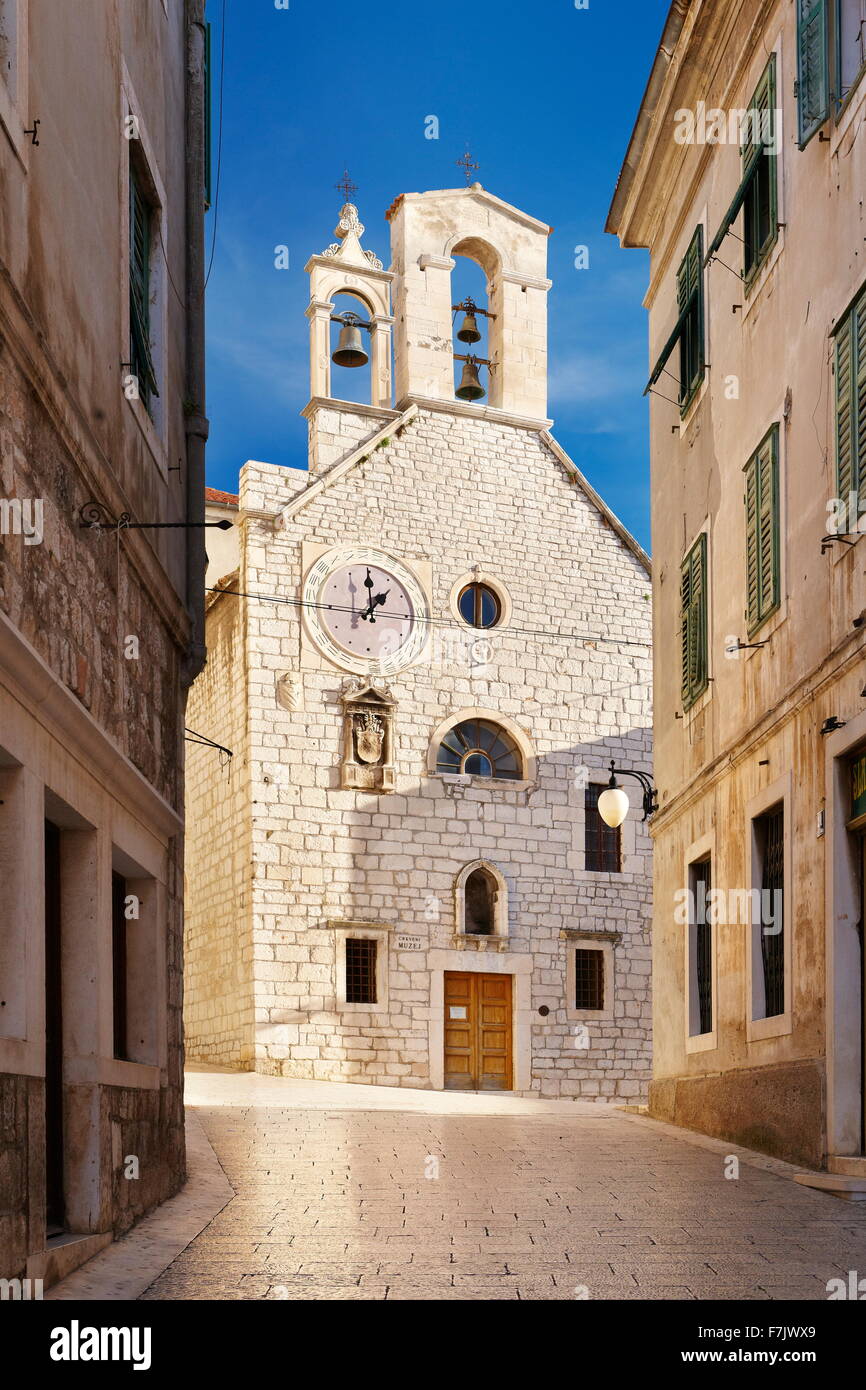 Sibenik, St.James Cathedral, Croatia Stock Photo