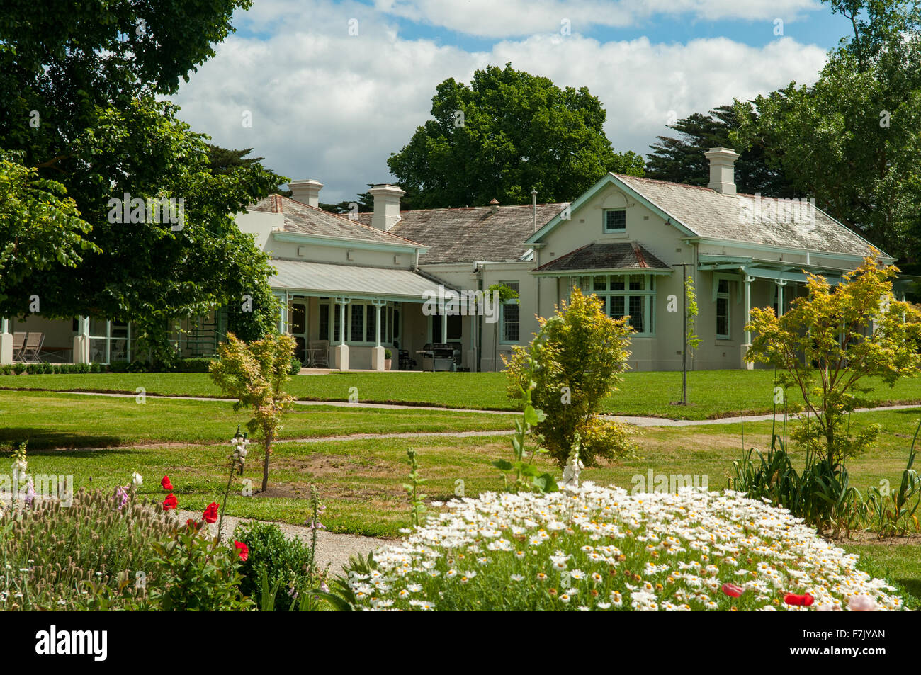 Coombe Cottage and Gardens, Coldstream, Victoria, Australia Stock Photo