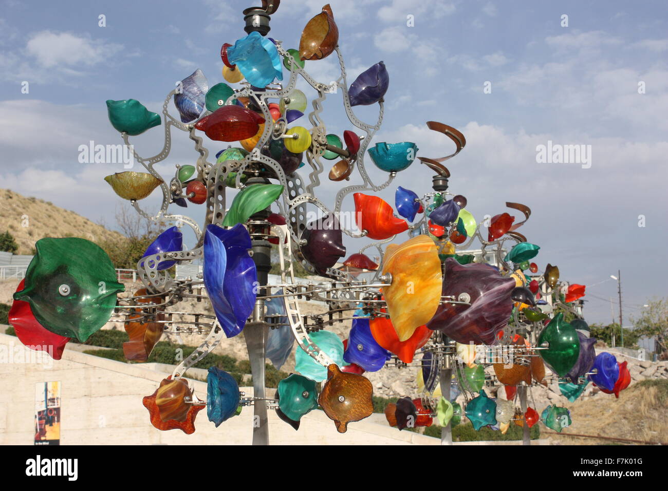 Glassinator sculptures by Andrew Carson at The Cascade in Yerevan ...