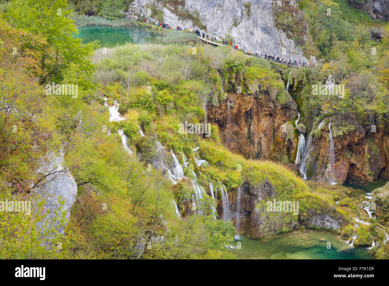 Plitvice Lakes National Park, Croatia, Europe Stock Photo