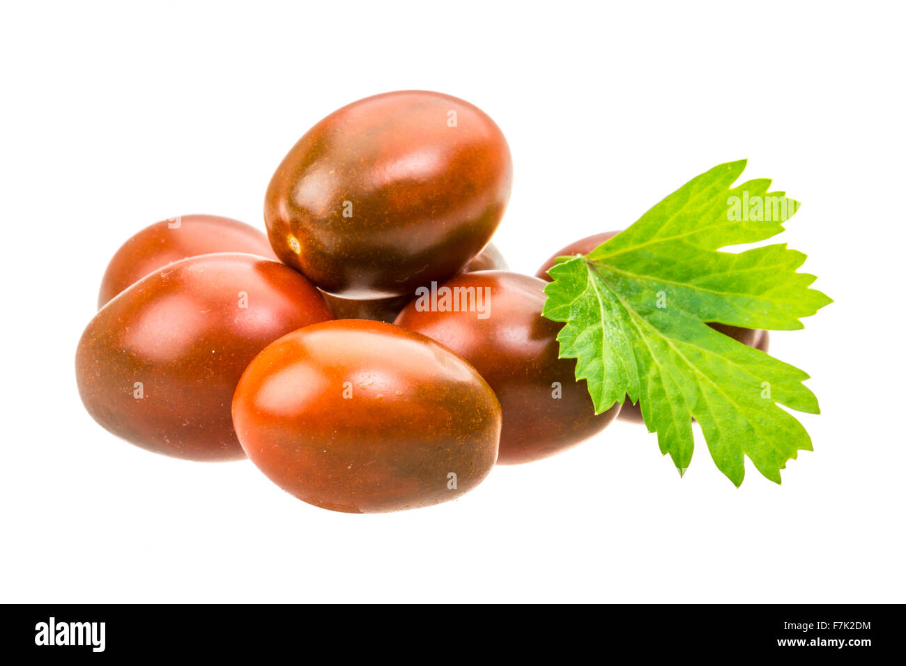 Kumato black cherry tomato Stock Photo Alamy
