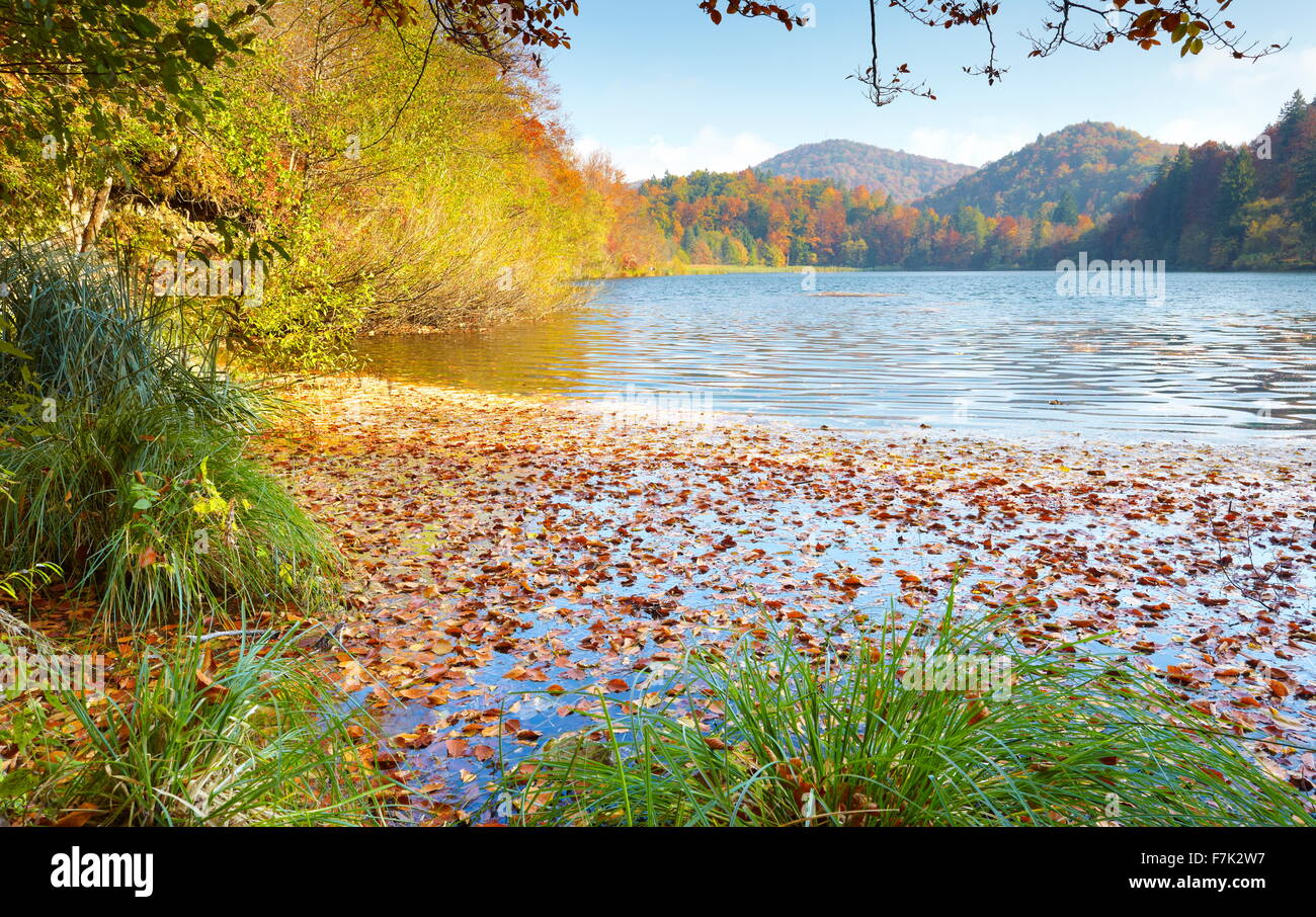 Plitvice Lakes National Park, Croatia, Europe Stock Photo