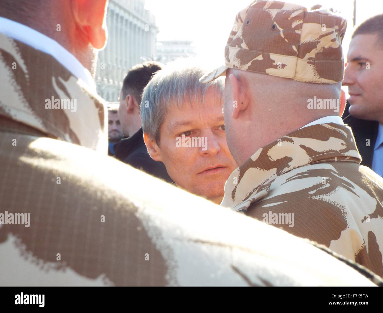 Bucharest, Romania. 1st December, 2015. Prime Minister of Romania, Dacian Ciolos. Credit:  Paul Hristea/Alamy Live News Stock Photo