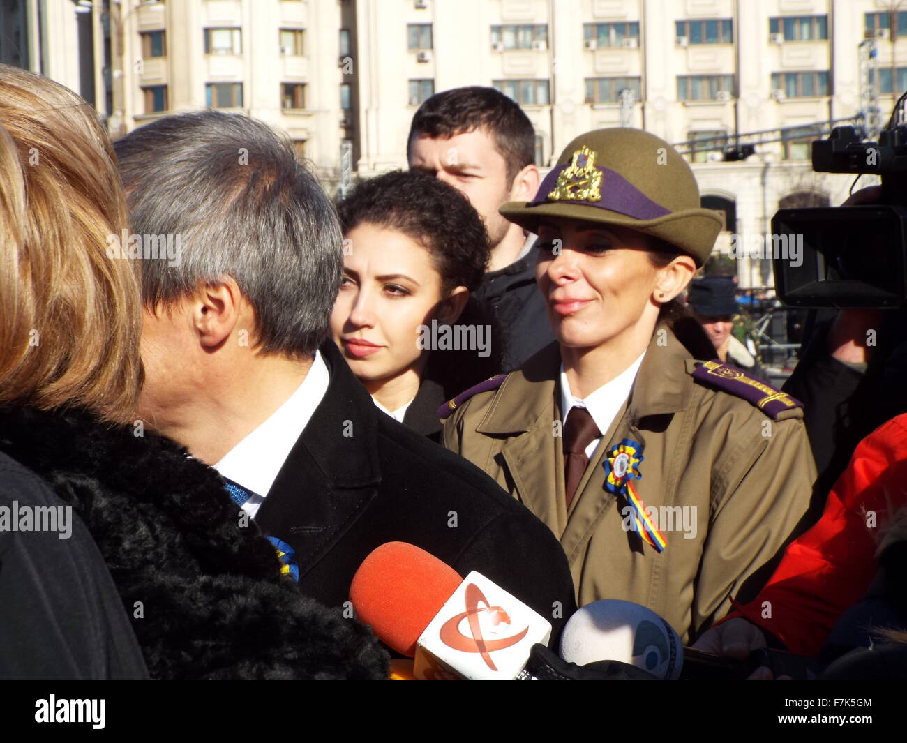 Bucharest, Romania. 1st December, 2015. Prime Minister of Romania, Dacian Ciolos. Credit:  Paul Hristea/Alamy Live News Stock Photo