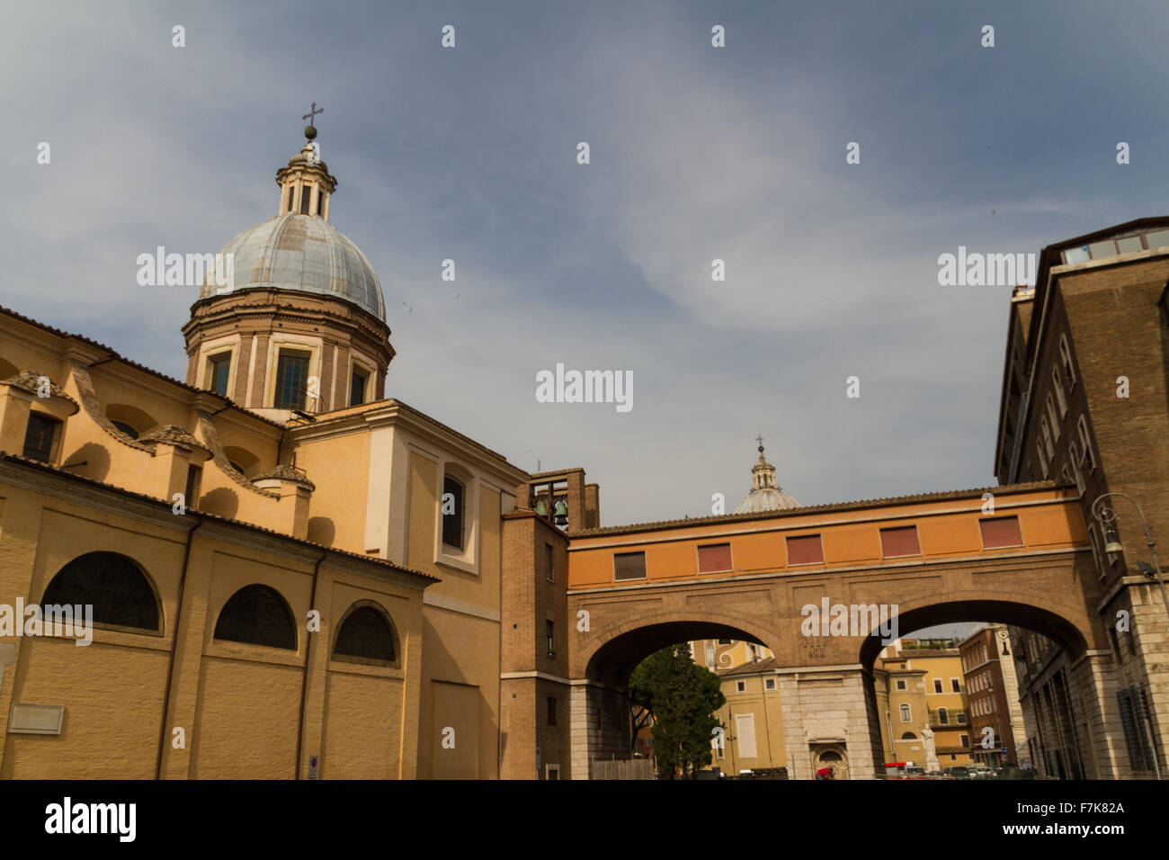 Great church in center of Rome, Italy Stock Photo - Alamy