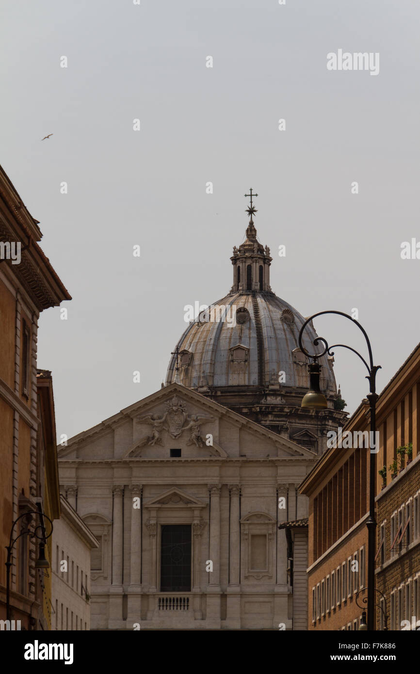 Great church in center of Rome, Italy Stock Photo - Alamy