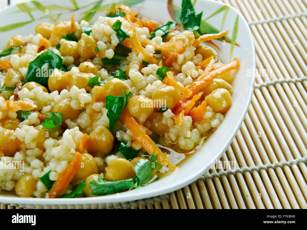 Curried Couscous Salad Stock Photo