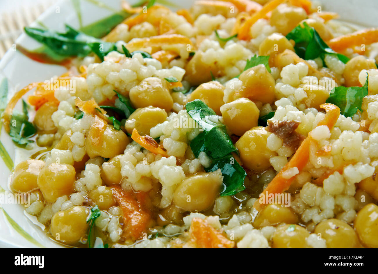 Curried Couscous Salad Stock Photo