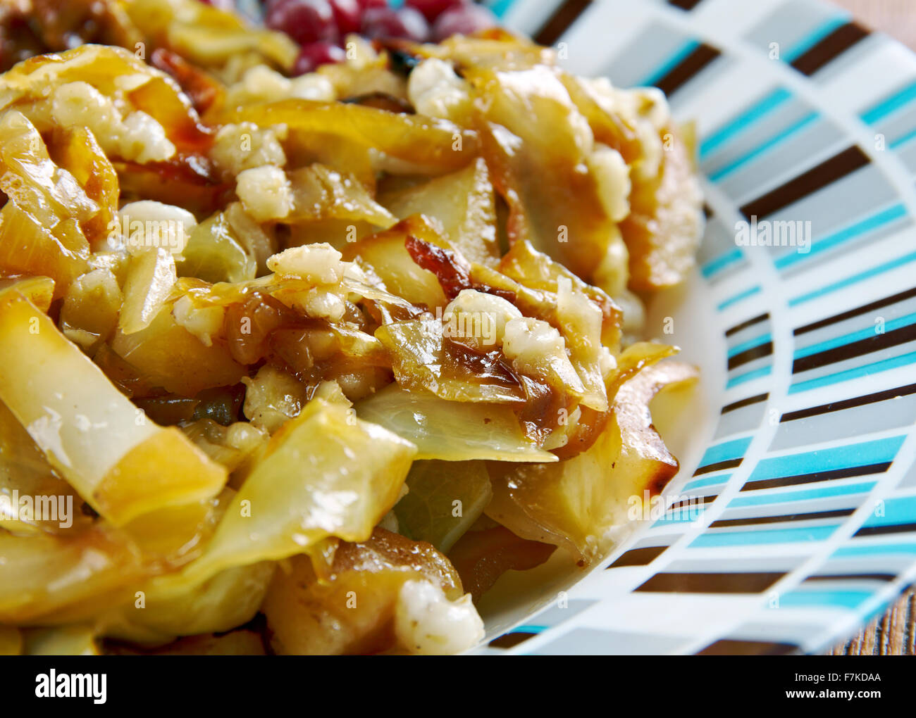 Perinteinen kaalilaatikko Finnish casserole cabbage.traditional dish