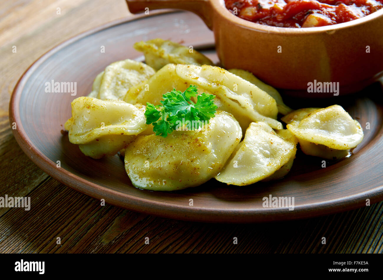 Toasted ravioli - breaded deep-fried ravioli.Italian-American cuisine ...