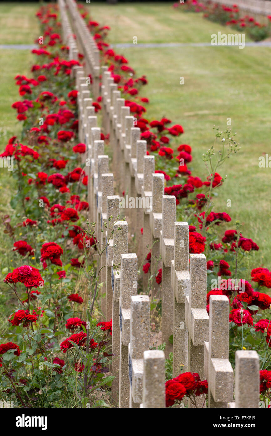 War Graves Cernay France Stock Photo Alamy