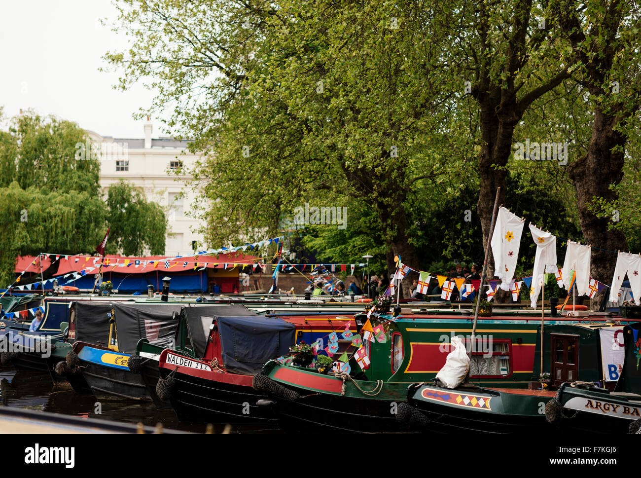 Canal Cavalcade, Little Venice, London, England Stock Photo Alamy