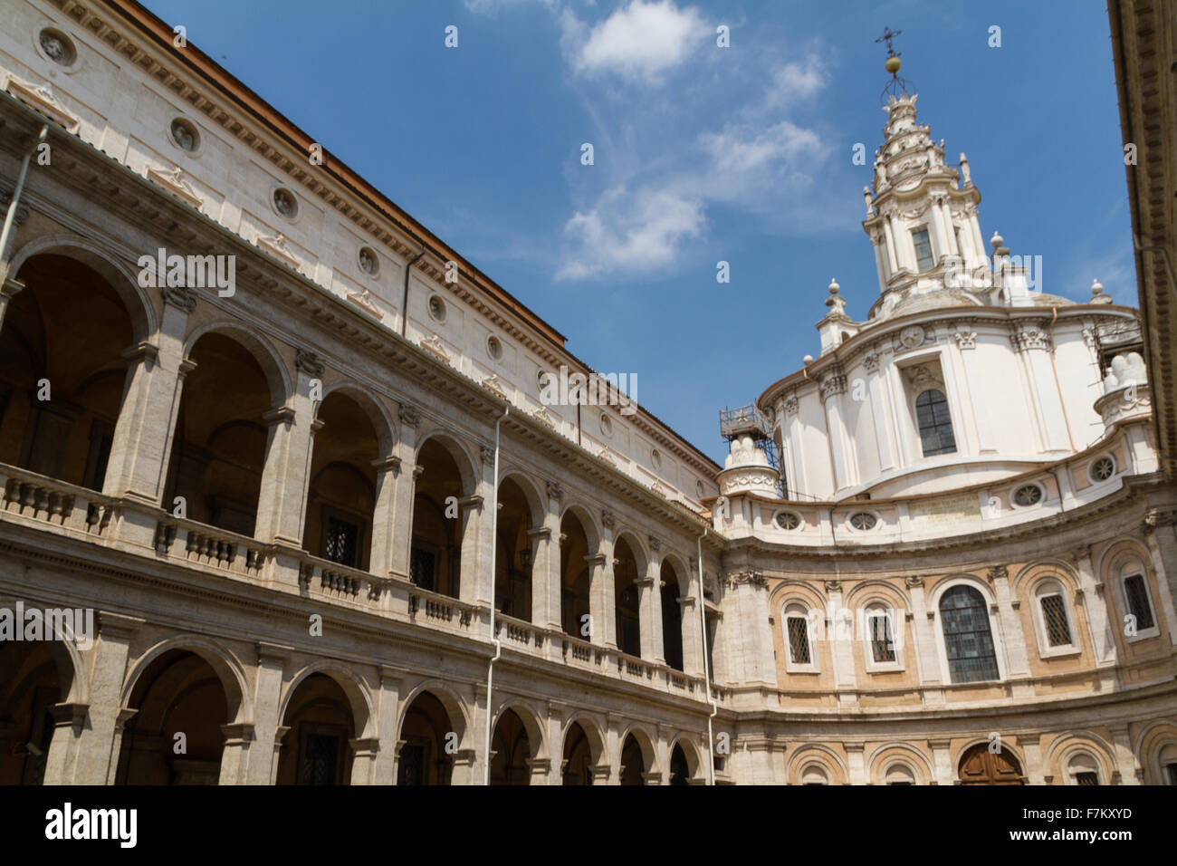 Great church in center of Rome, Italy Stock Photo - Alamy