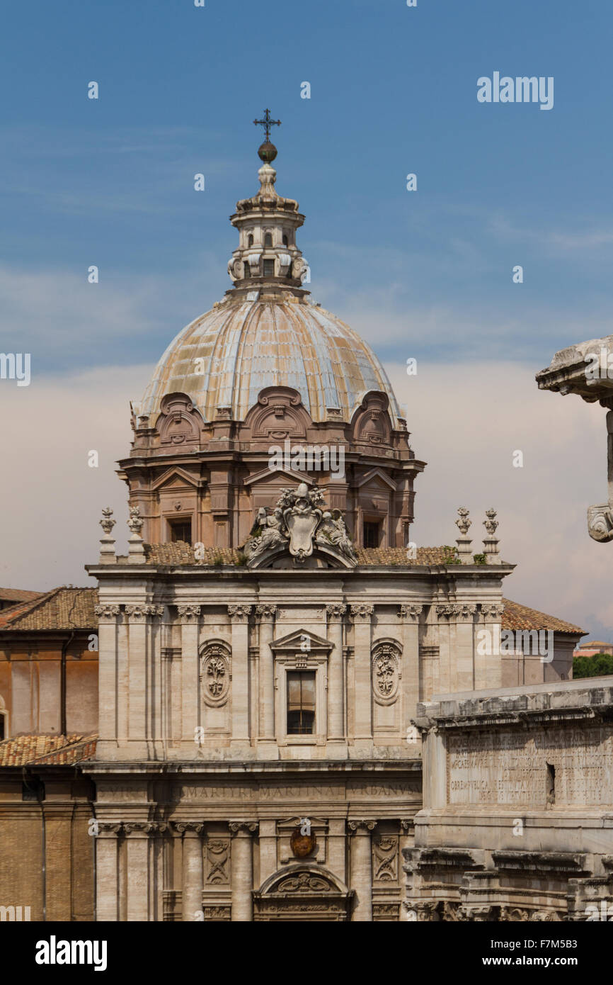 Great church in center of Rome, Italy Stock Photo - Alamy