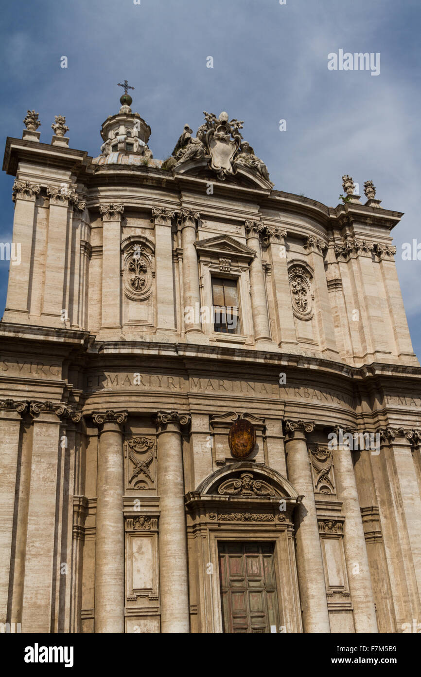 Great church in center of Rome, Italy Stock Photo - Alamy