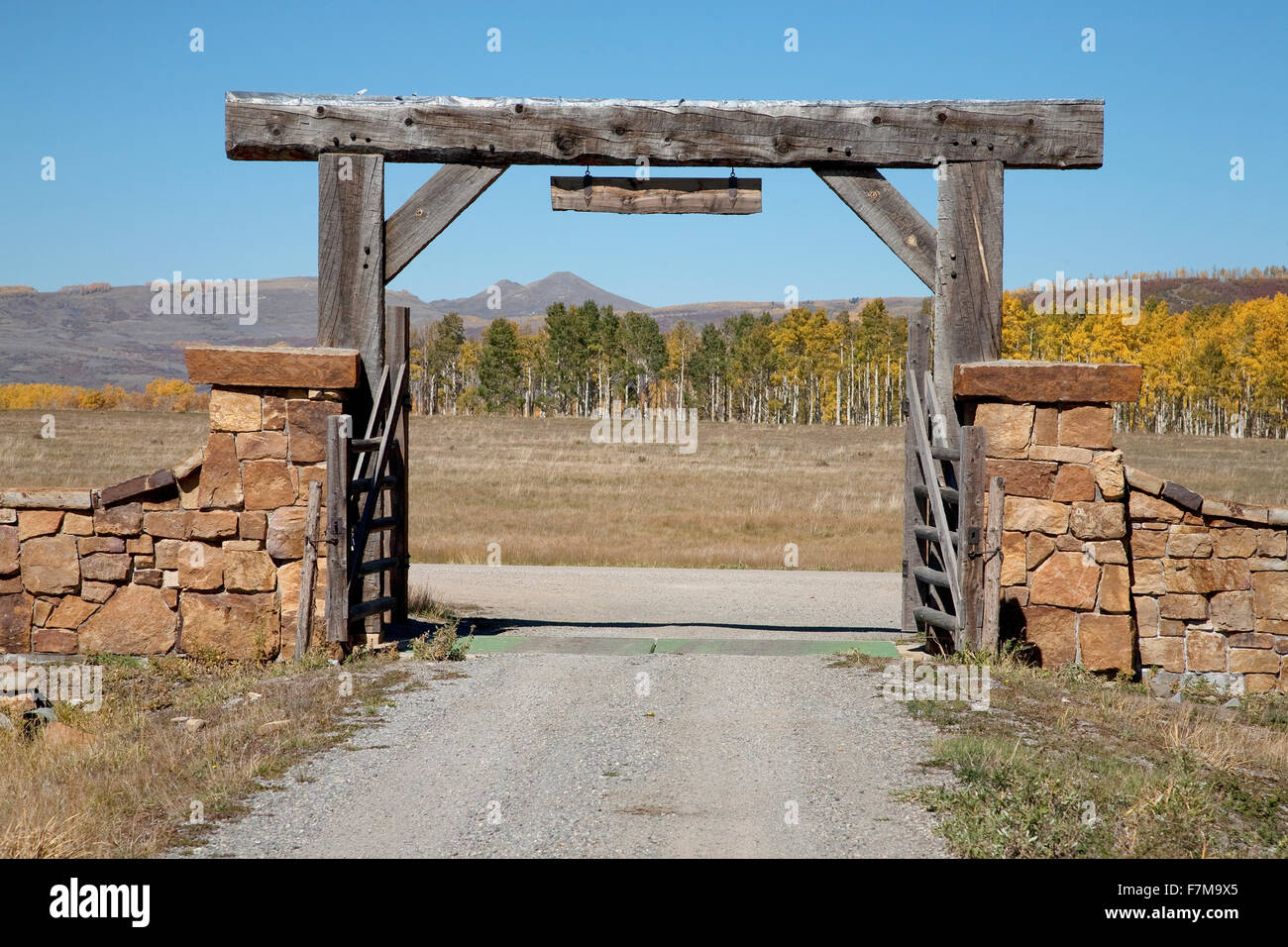 Last Dollar Ranch view of property on Hastings Mesa, near Ridgeway