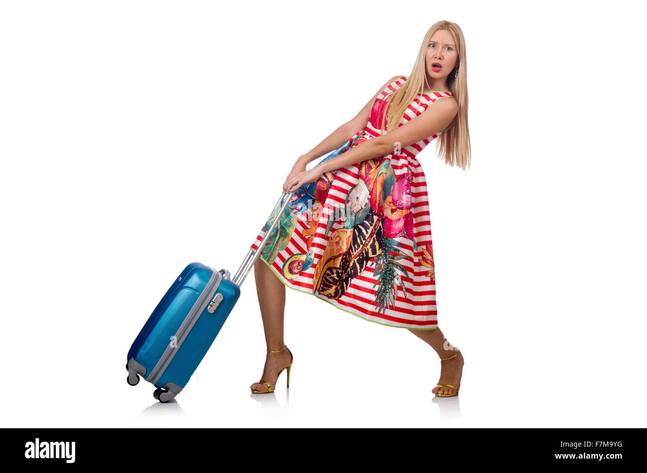 Travelling tourism concept isolated on white Stock Photo - Alamy