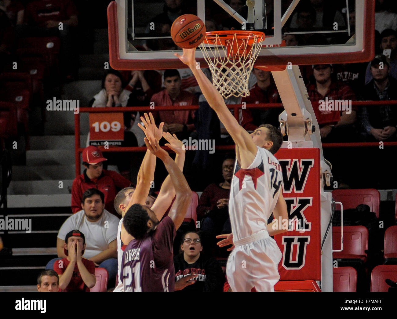 December 1 2015 dWestern Kentucky Hilltoppers forward Ben Lawson (14 ...