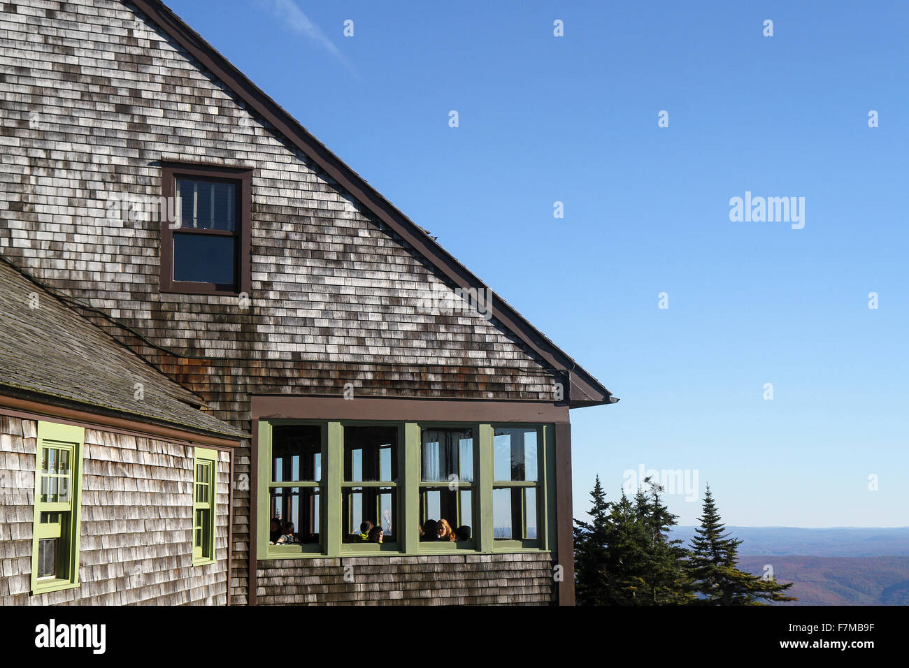 Bascom Lodge, Mount Greylock, Adams, Berkshire County, Massachusetts Stock Photo