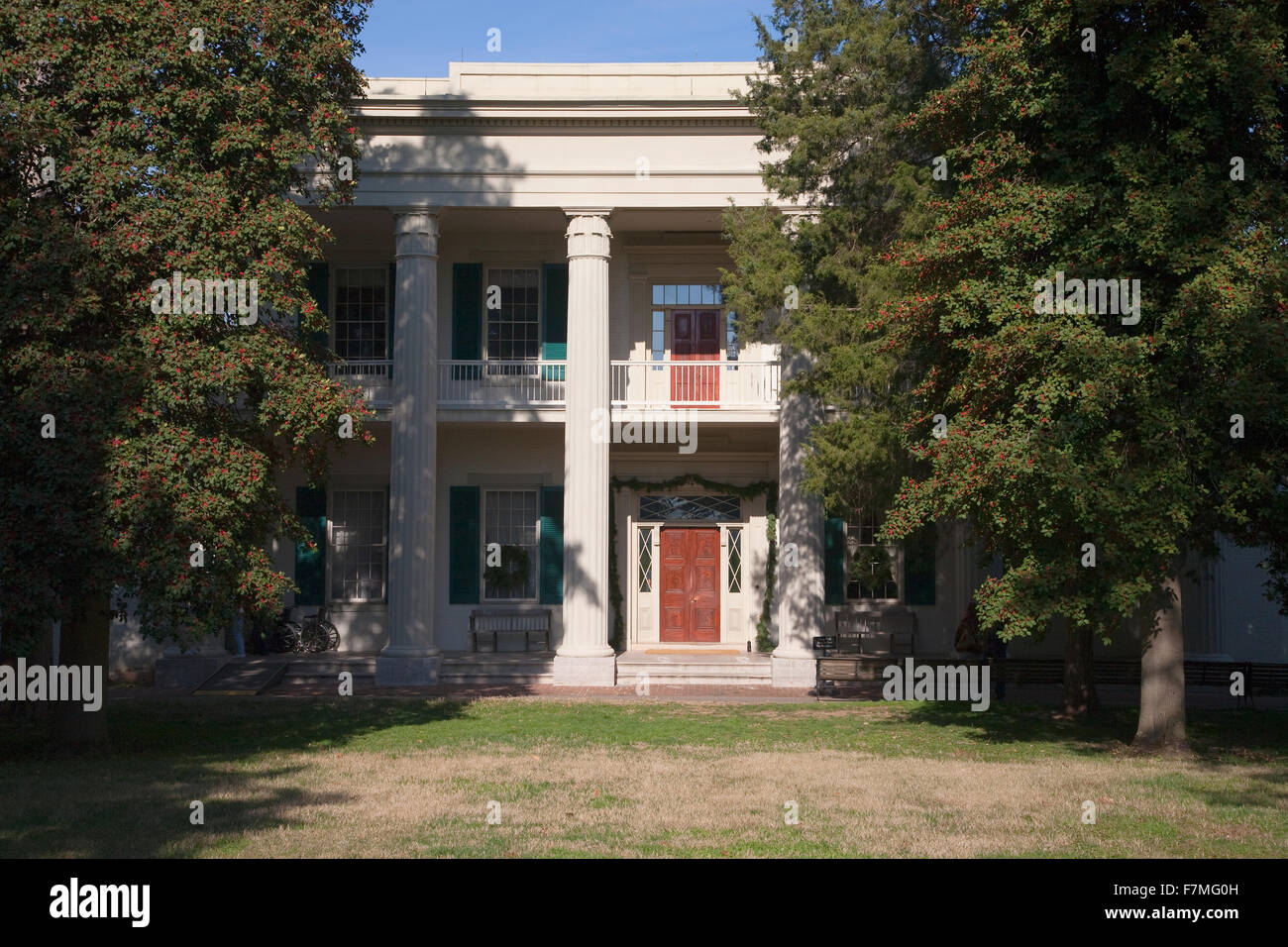 The Hermitage, President Andrew Jackson Mansion and Home, Nashville, Davidson County, Tennessee, USA Stock Photo